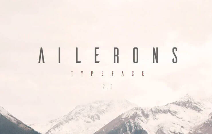 Ailerons Font Family Free Download