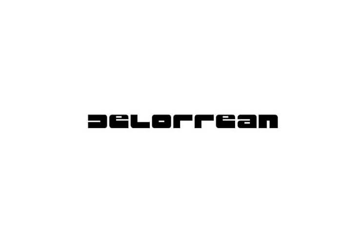 Delorean Font Family Free Download