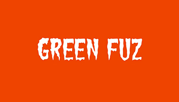 Green Fuz Font