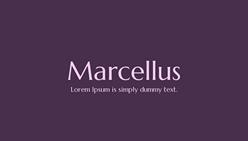 Marcellus Font