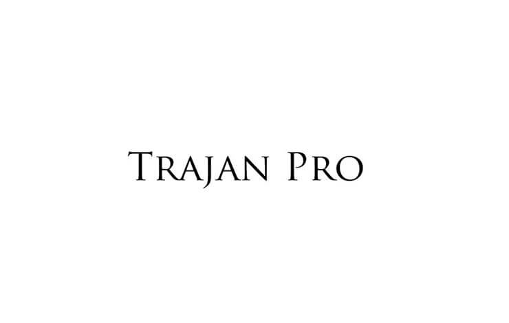 Trajan Pro Font Family Free Download