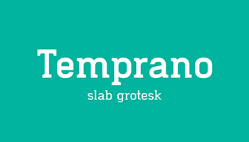 temprano font