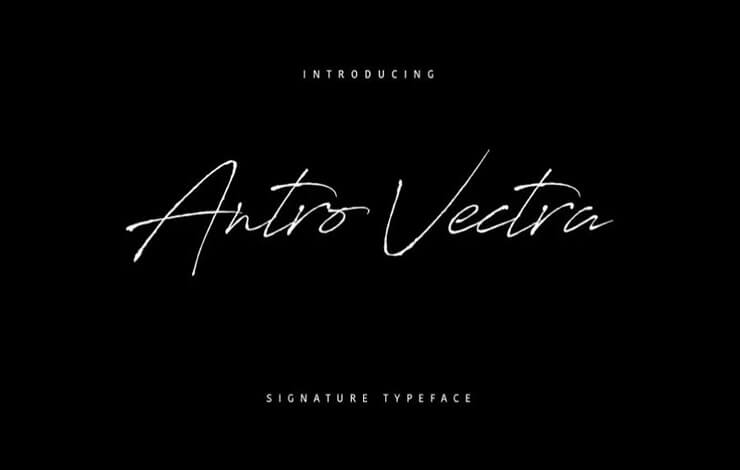 Antro Vectra Font Family Free Download