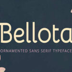 BellotaFont Family Free Download