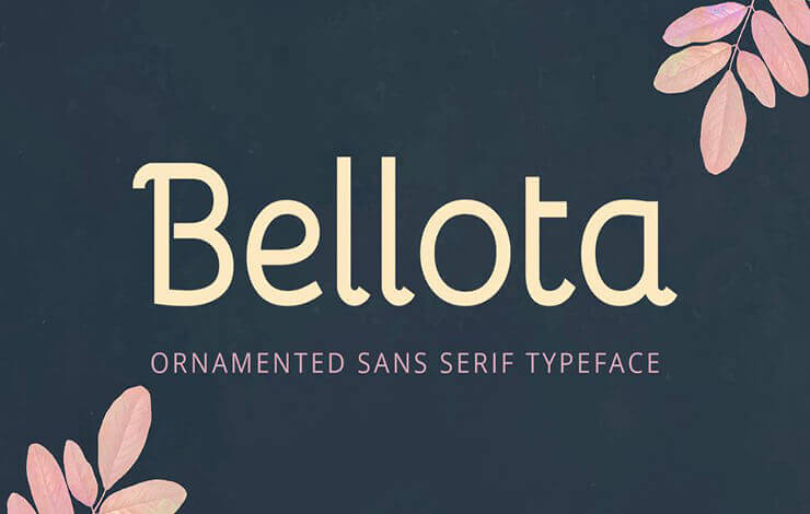 BellotaFont Family Free Download
