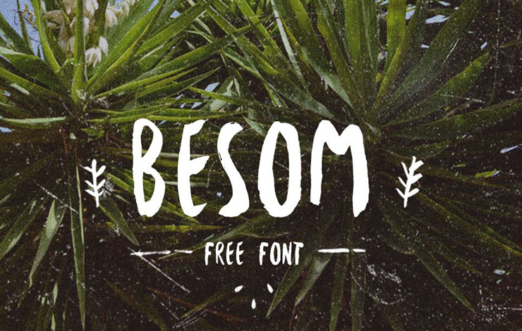 Besom font Family Free Download