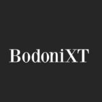 Bodonixt Font Family Free Download