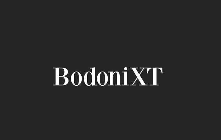 Bodonixt Font Family Free Download