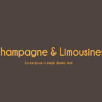 Champagne And Limousines Font Family Free Download