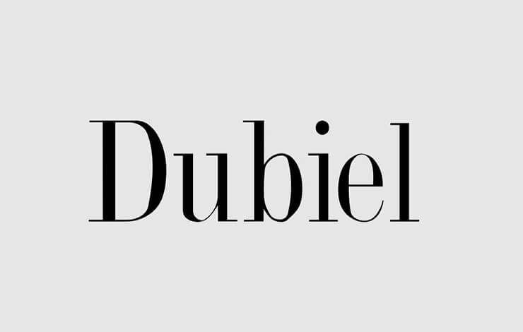 Dubiel Font Family Free Download