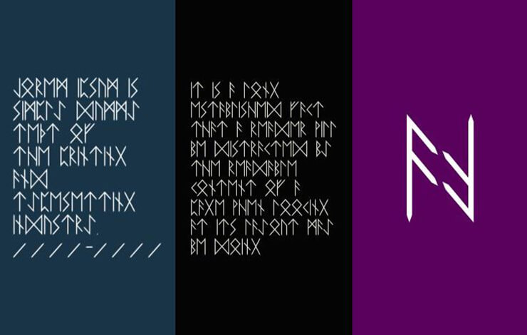 Elder Futhark Font Free Download