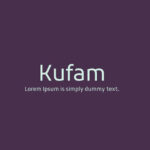 Kufam Font Family Free Download