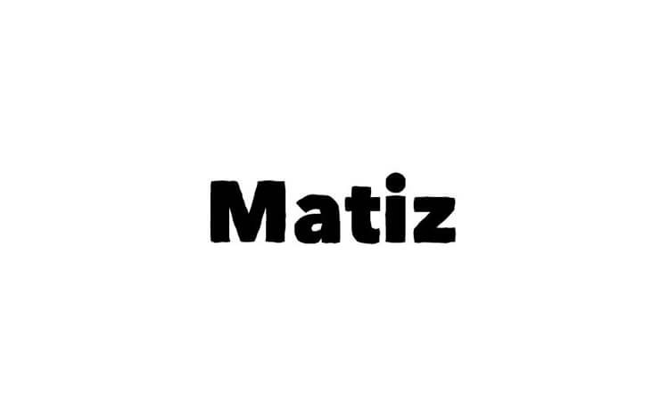 Matiz Font Family Free Download