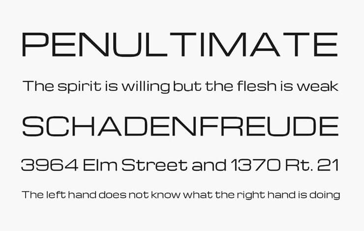 Michroma Font Family Download
