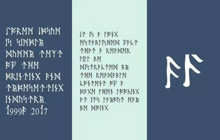 Moon Runes Font Free Download