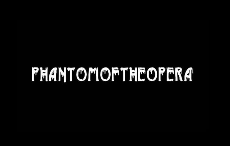 Phantom of the Opera Font Family Free Download