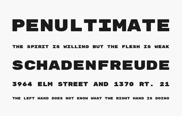 Rubik Mono One Font Family Download