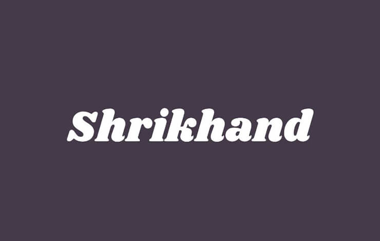 Shrikhand Font Family Free Download