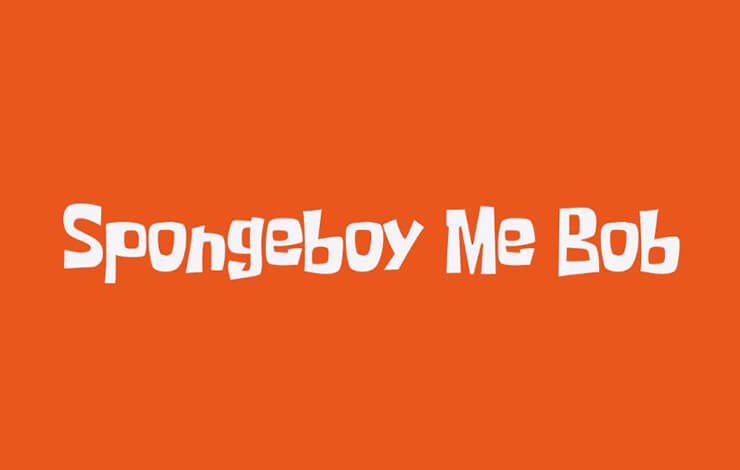 Spongeboy Me Bob Font Family Free Download