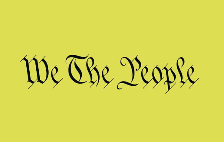 We The People Font Family Free Download