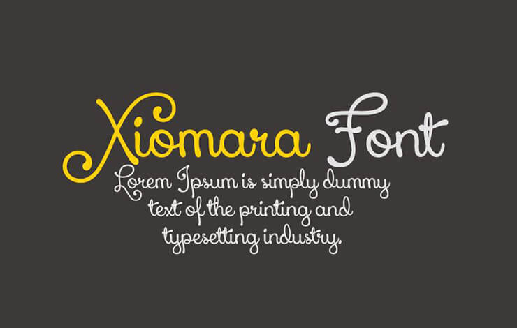 Xiomara Font Free Download