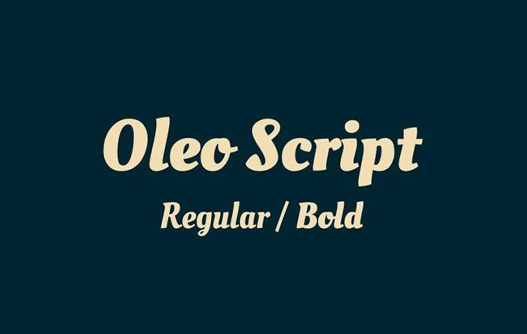 Oleo Script Font Family Free Download