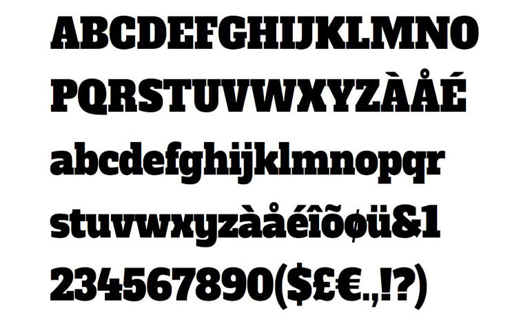 Alfa Slab One Font Family Download