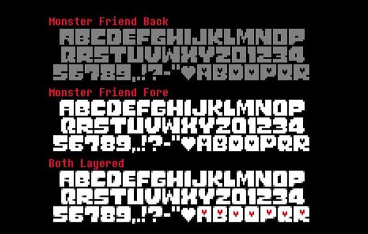 Undertale Logo Font Free Download