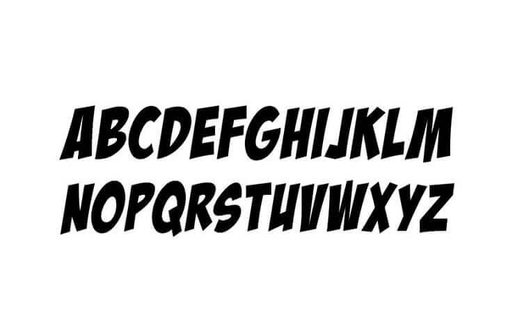 Badaboom BB Font Free Download - Font Sonic