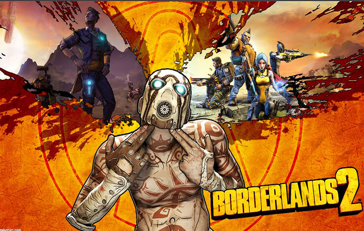 borderlands font photoshop download