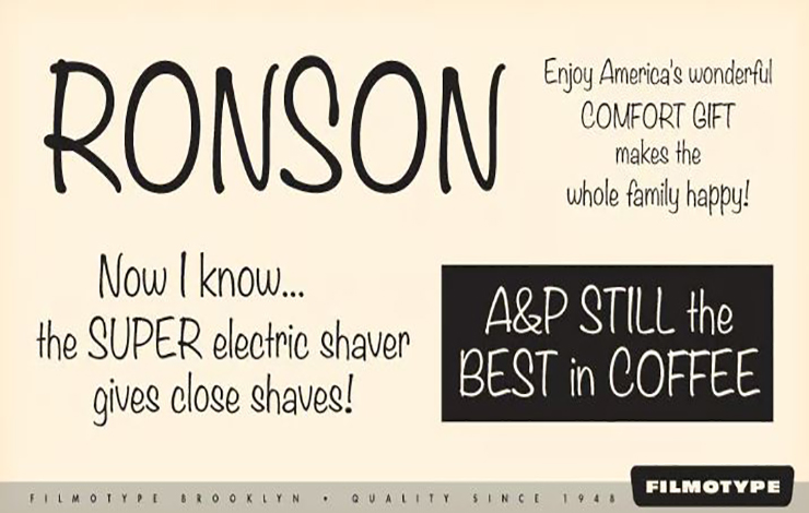 Filmotype Brooklyn Font Free Download