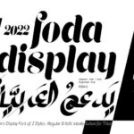 Foda Display Font Family Free Download