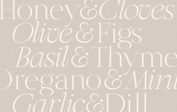 Olive and Figs Font Family Download