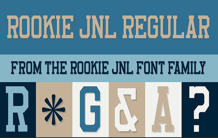 Rookie JNL Font Free Download