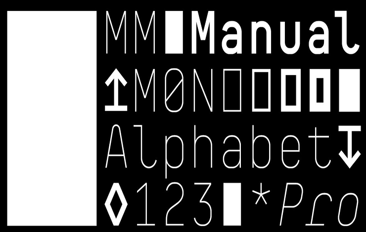 BB Manual Mono Pro Font Free Download