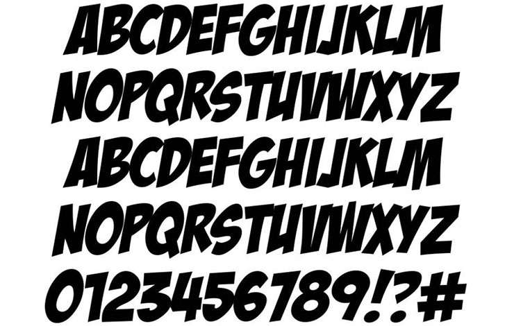 Ben 10 Font Family Download