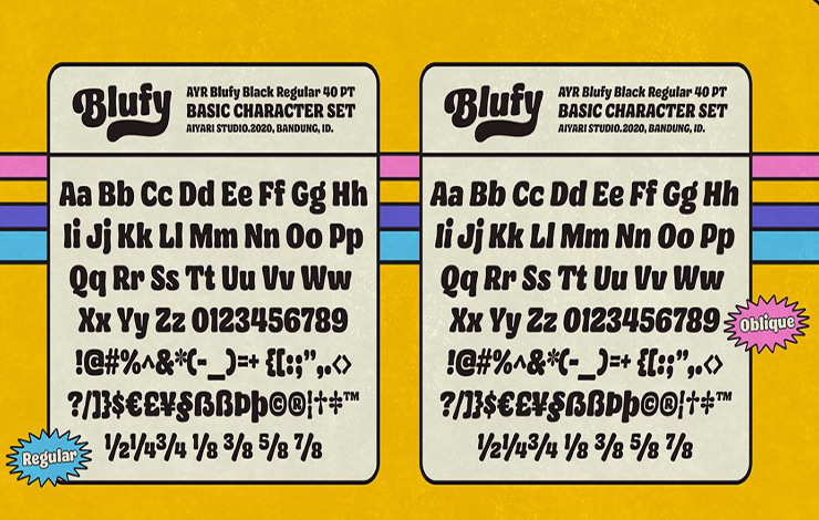 Blufy Font Family Download