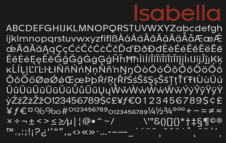 Churchward Isabella Font Family Download