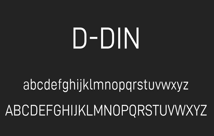 Din Font Free Download