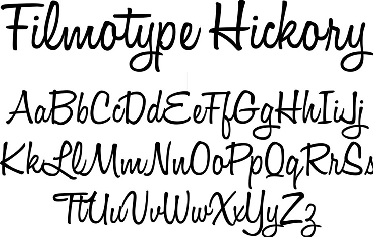 Filmotype Hickory Font Free Download