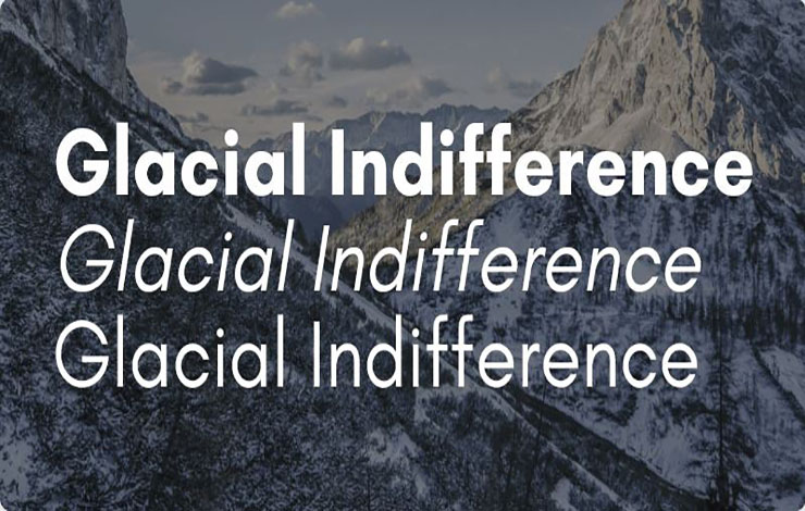 Glacial Indifference Font Free Download