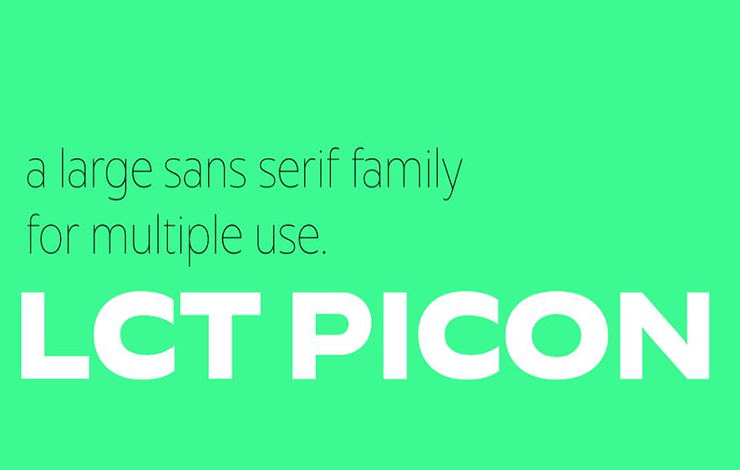 Lct Picon Font Family Free Download