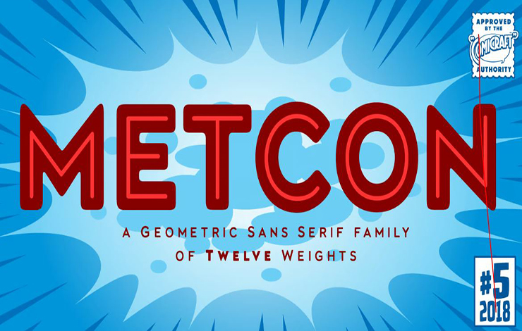 Metcon Font Family Free Download