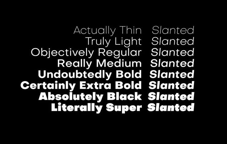 Objective Font Family Download
