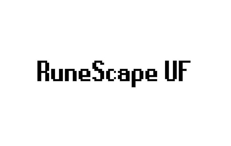 RuneScape UF Font Family Free Download