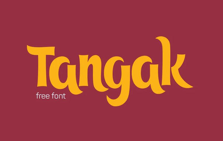 Tangak Font Family Free Download