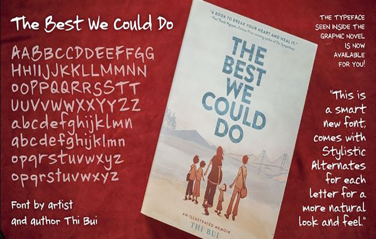 The Best We Could Do Font Family Free Download