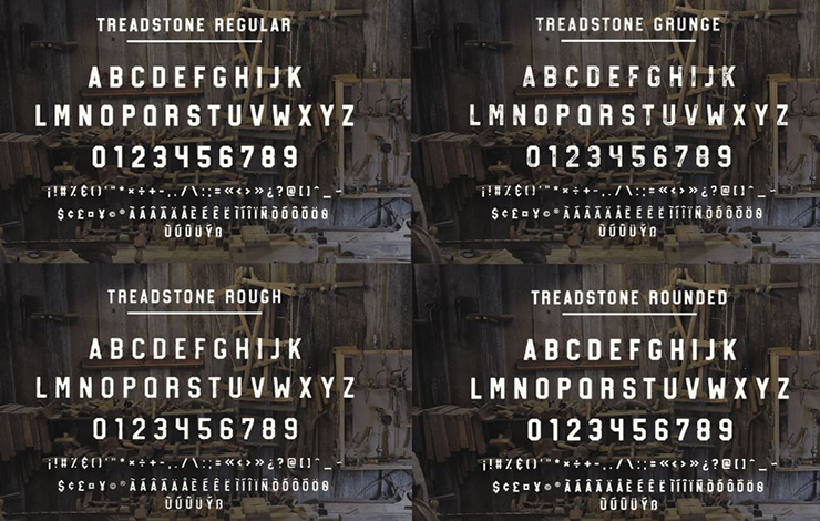 Treadstone Font Family Download