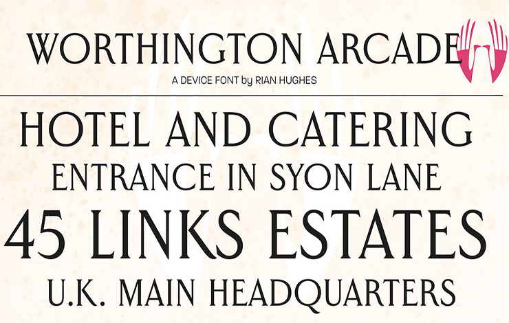 Worthington Arcade Font Family Download