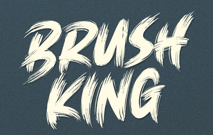 Brush King Font Family Free Download